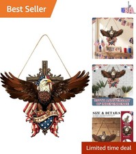 250th Anniversary 4th of July Eagle Wreath for Front Door 1776-2026 Commemora...