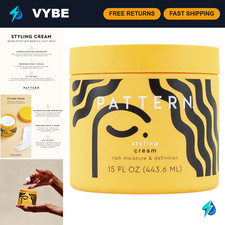 Curly Hair Styling Cream 15 fl oz - Strong Hold Definition for 3b-4c Curls