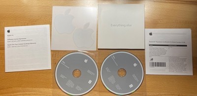 Apple iMac OS x 10.6.2 Everything Else Install Disc Install Discs & Manual