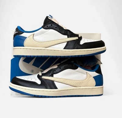 *read description*  Air Jordan 1 Retro Travis Scott x Fragment Low Size 10 