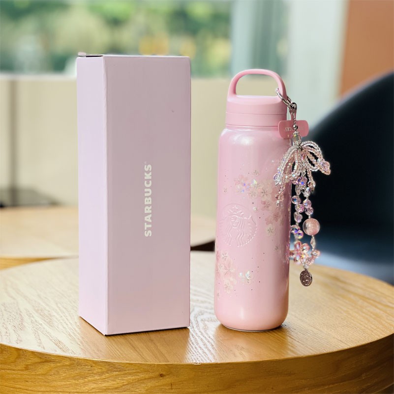 Starbucks China 2026 Twilight Sakura Tea Strainer 18oz SS Vacuum