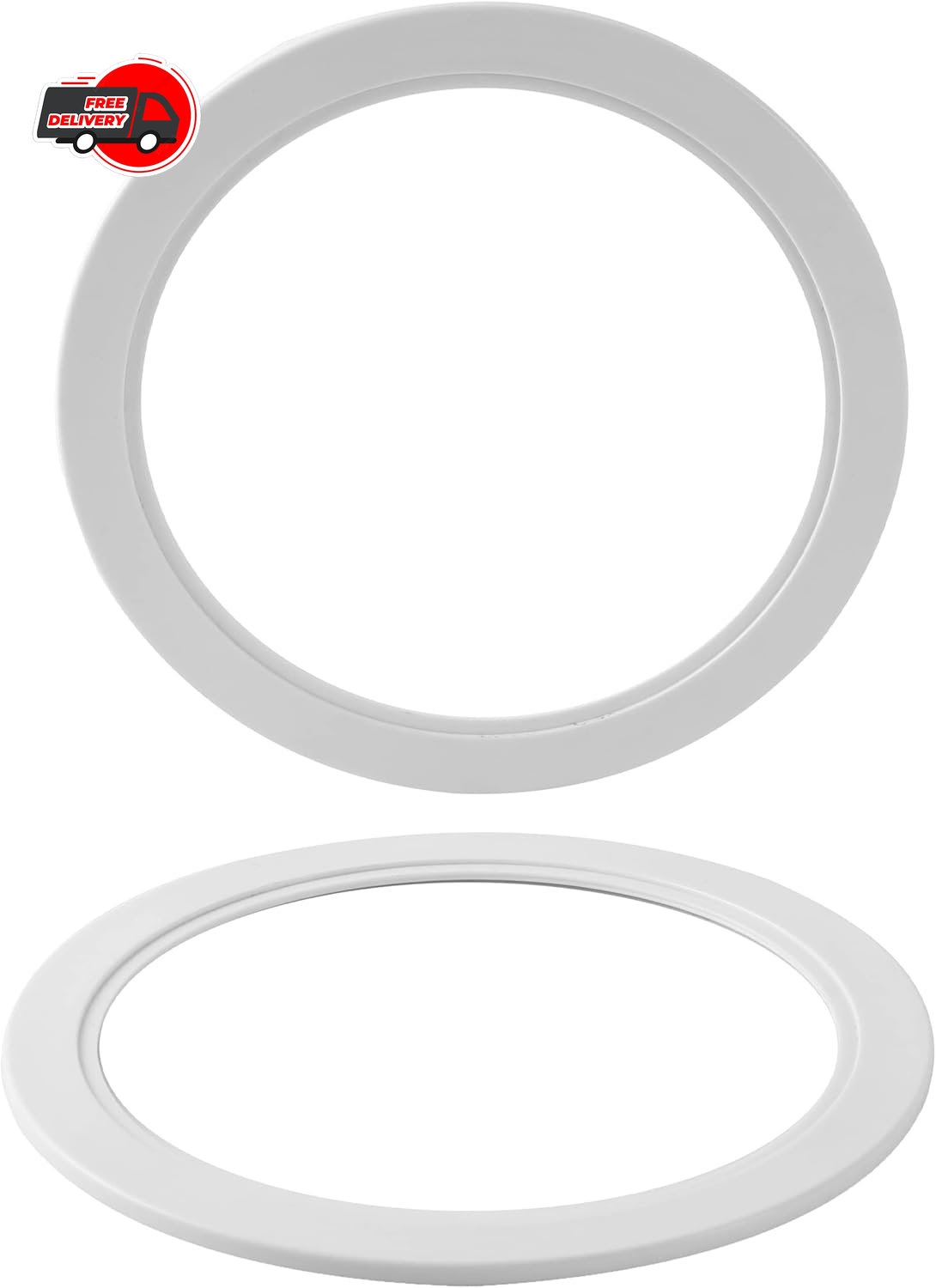 (2-Pack Exact Replacement SPX1082D Pool Skimmer Basket Support Rings Compatible