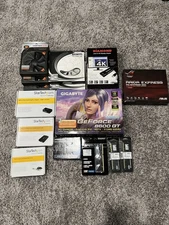 Brand NEW Vintage Lot of Computer Hardware NVIDIA VIPER Kingston Asus Raidr PCIe