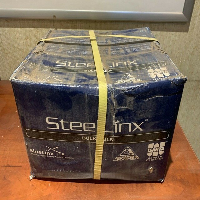 SteelLinx 16d 3 1 4 Vinyl Coated Smooth Shank Sinker Nails 50 Lbs steellinx-16d-3-1-4-vinyl-coated-smooth-shank-sinker-nails-50-lbs