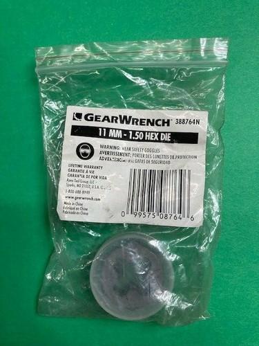 GEARWRENCH ASSORTED HEX DIES -- SOLD INDIVIDUALLY -- OVERSTOCK/ NEW IN BAG (FR) - Picture 36 of 83