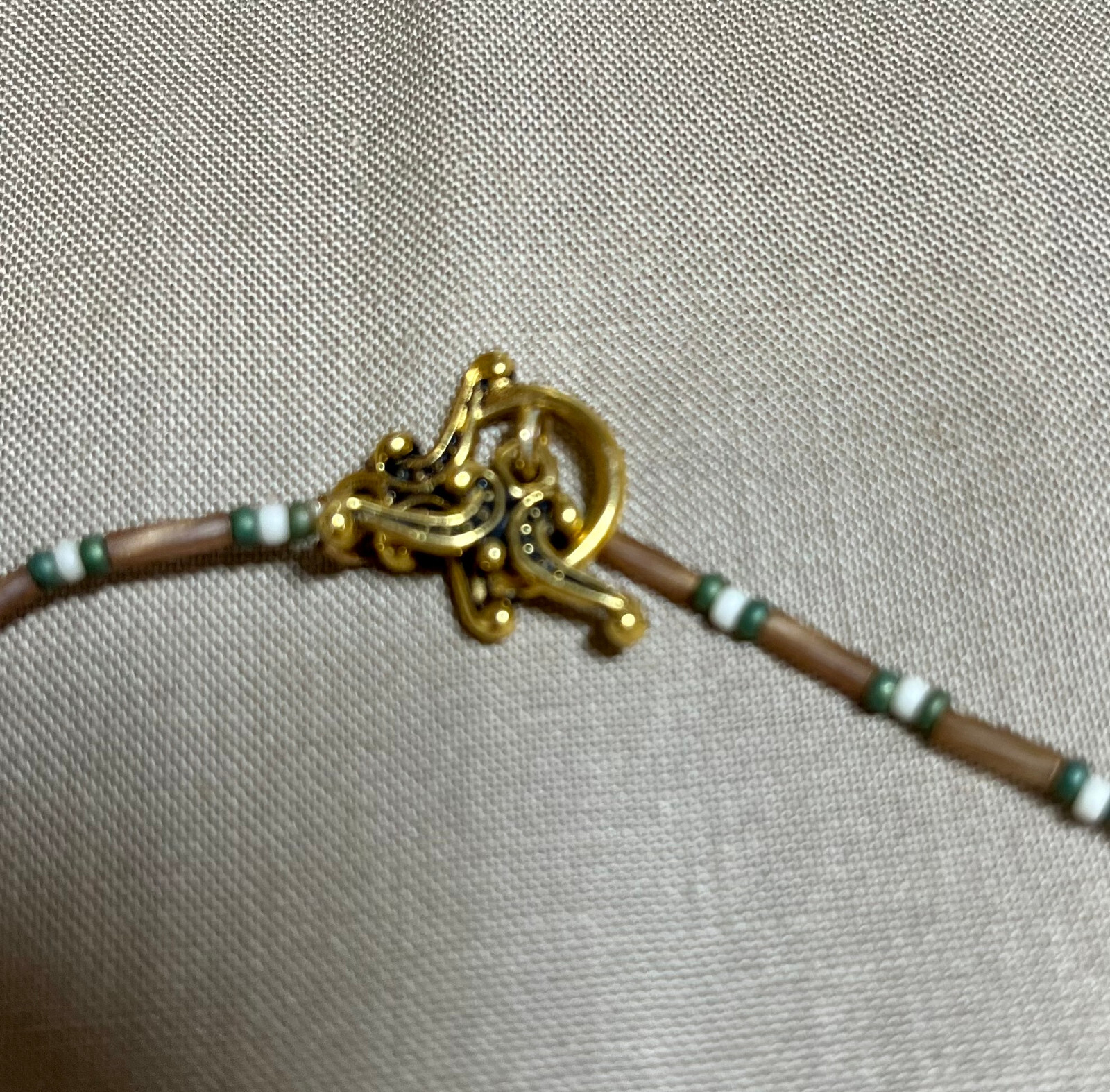 Hand crafted Native Indian inspired necklace, mai… - image 6