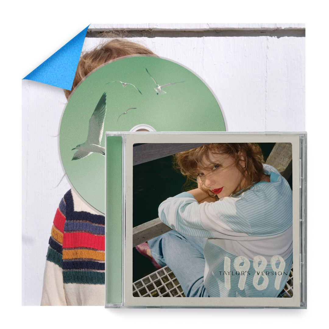 Taylor Swift 1989 (Taylor'S Version) Cd Colorato Verde Acqua Nuovo e Sigillato