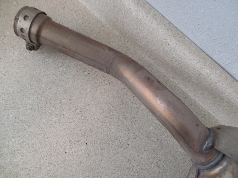 04 05 06 Yamaha FZ6 MUFFLER / MID PIPE REAR EXHAUST ASSEMBLY 5VX-14710-00-00 Foto 4 de 4