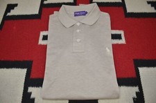 Ralph Lauren Purple Label Made in Italy 100 Cotton Pony Logo Mesh Polo Shirt