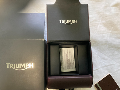 Vintage Triumph Model 3020 Chronograph Watch Very Rare with Boxes