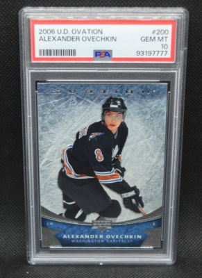 Alexander Ovechkin #200 - 2006 Upper Deck Ovation - PSA 10 Gem