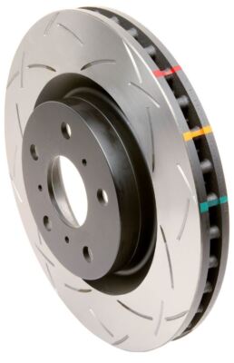 DBA 42657S 4000 Series T-Slot Slotted Rotor Single Rear For 02-07 WRX (w/STI ...
