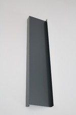 Banco finestra gocciolatoio alluminio chiusura 5° antracite 1mm Ral7016 T=50-400mm fino a 1,5m