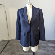 Vintage Classiques Entier Wool Blazer Black M classic preppy business career 90s