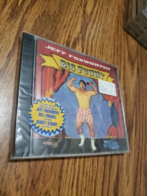 Jeff Foxworthy Big Funny comedy audio CD Blue Collar Dollar New Factory Sealed