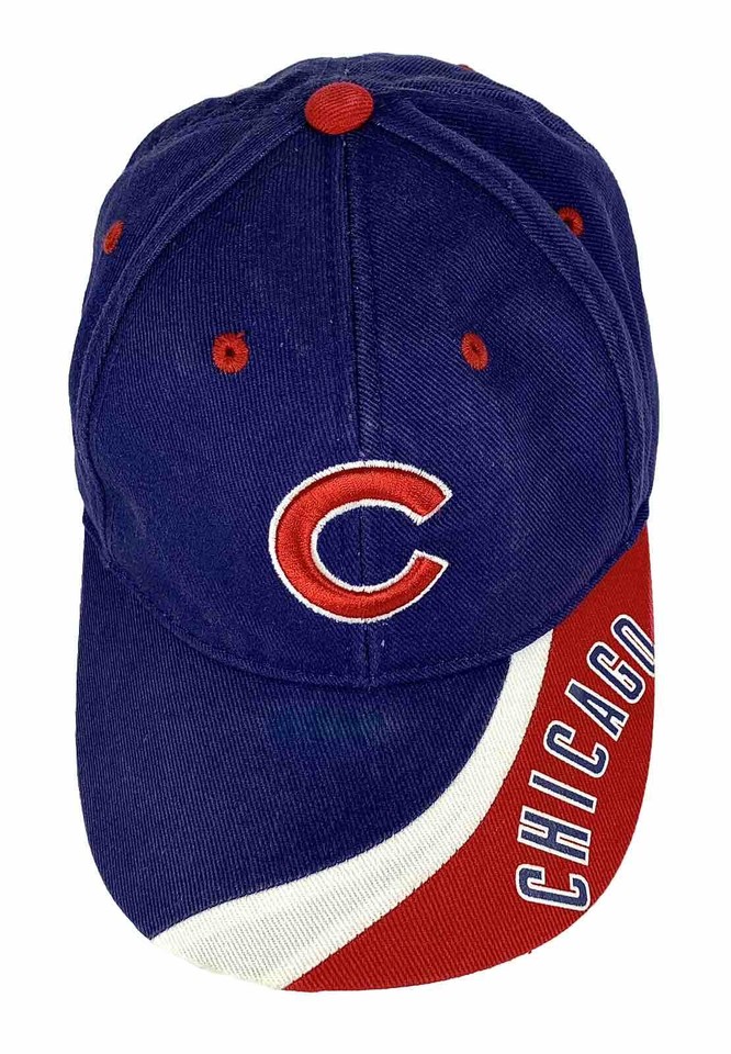 Chicago Cubs MLB Baseball Ball Cap Embroidered Adjustable Hook & Loop ...
