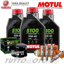Tagliando YAMAHA FZS 600 Fazer 1999 2000 2001 2002 Kit Olio Motul Filtro Candele