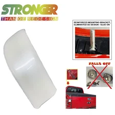 UPGRADED Roof Corner Moulding Trim LH Left For 08-16 Ford Super Duty 7204 White