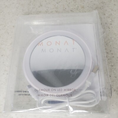 Monat Glamour On LED Makeup Mirror New