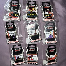 Disney DSF DSSH LE 400 Marquee El Capitan Villains Puzzle Pieces