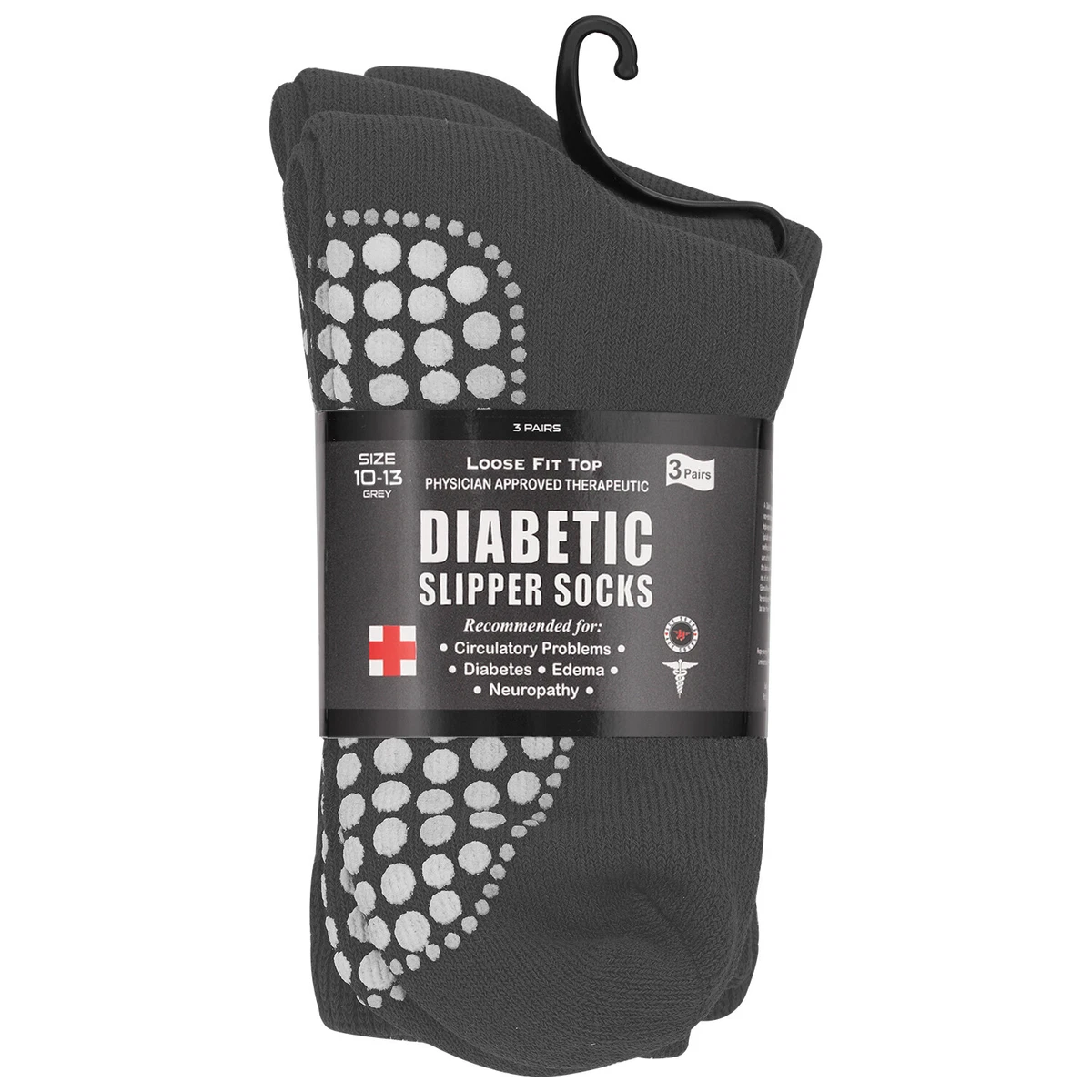 Men's non skid diabetic deals socks