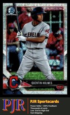 2018 Bowman Mega Box #BCP88 Quentin Holmes Cleveland Indians  Chrome Prospects