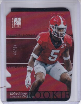 KELEE RINGO 2023 PANINI ELITE STATUS DIE-CUT RC #40/99 #38 EAGLES GEORGIA