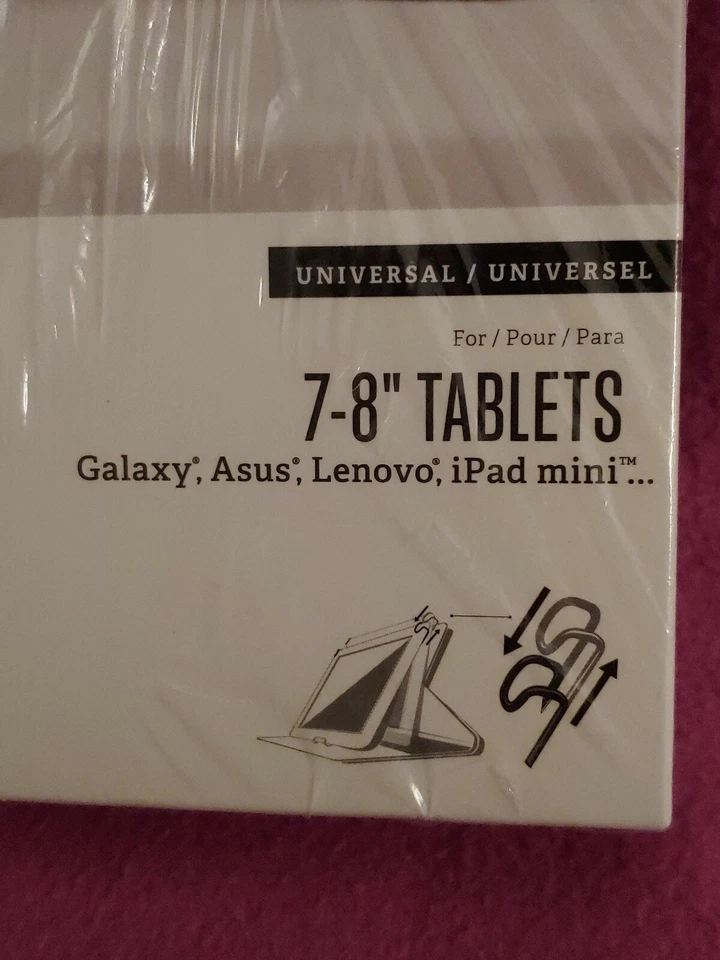 GORGEOUS & NIOB CASE LOGIC SURE FIT UNIVERSAL FOLDING FOLOLIO CASE, 7-8" TABLETS - Image 2 of 4