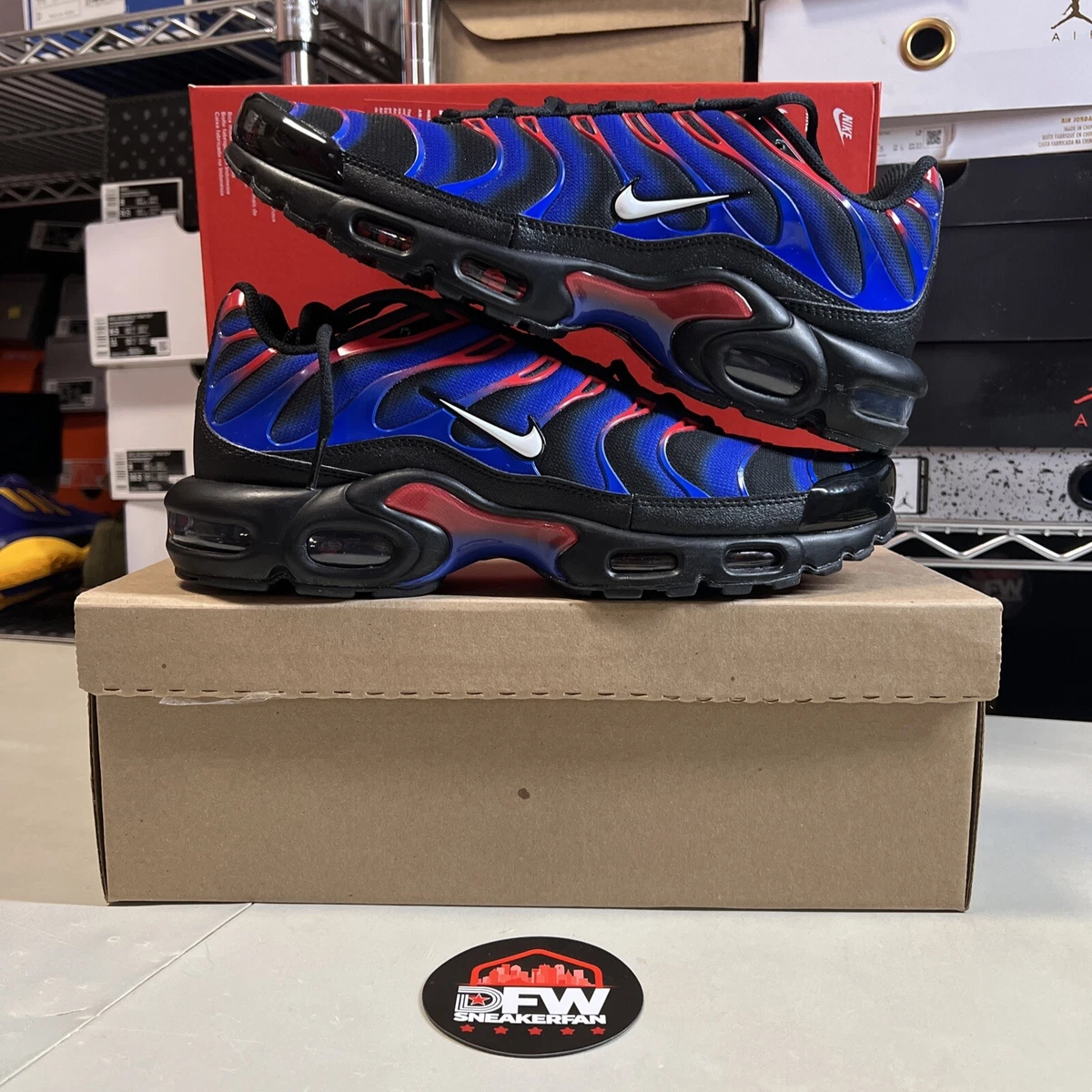 Nike TN Air Max Plus Spider-Man Blue Red FN7805 001 Size 12.5M