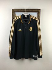 Vintage 90's Adidas Real Madrid Football Shirt Soccer Jersey Long Sleeve Mens L
