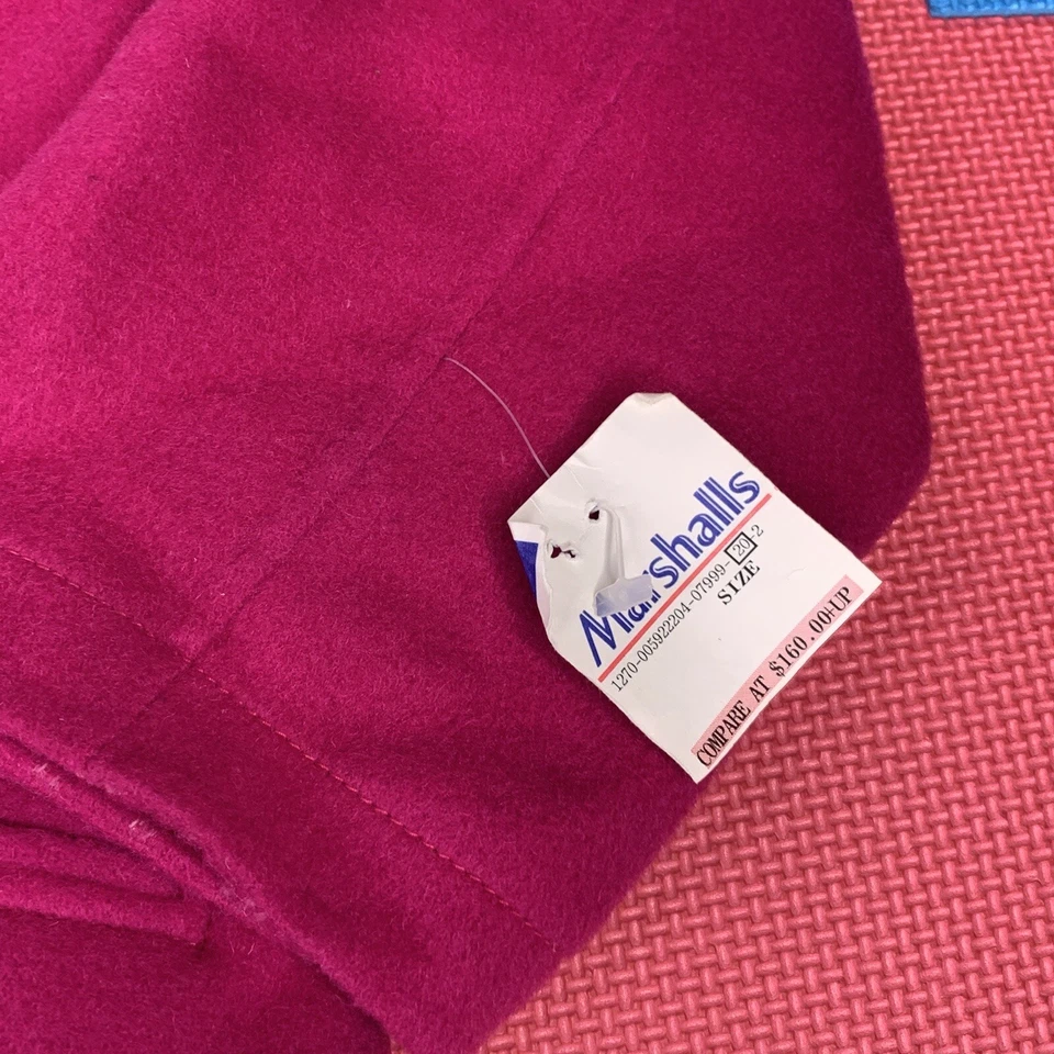 Chaqueta Blazer Rosa Lilly Pulitzer Niñas Talla 14 Mezcla de Lana Seis Botones NUEVA Foto 3 de 4