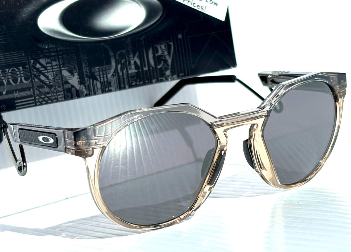 NEW Oakley HSTN METAL Grey Ink Sepia PRIZM Black Lens Sunglass