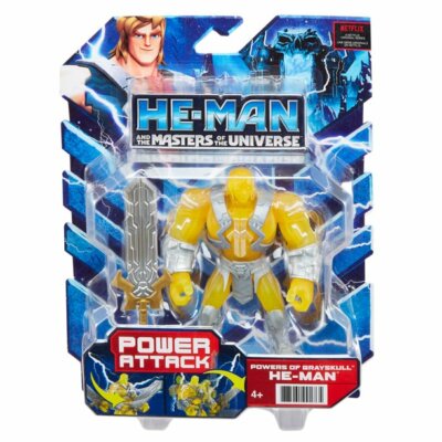 He-Man and the Masters of the Universe POWER ATTACK Powers of Grayskull New MOC
