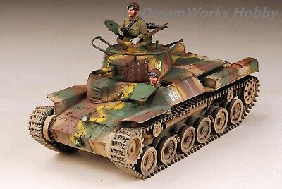 Award Winner Built Tamiya 1/35 Japanese Type 97 Chi-Ha Medium Tank +Figures