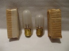 Half Frosted Bulbs 110V 15W 5/8" Screw-In Serger Singer Kenmore Fridge Appliance