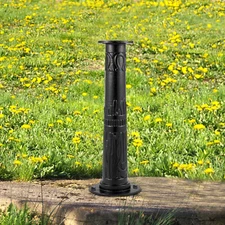 Stand for Garden Hand Water Pump Cast Iron Black Well Fountain Booster