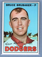 1967 Topps #276 Bruce Brubaker EX-MT  GO263