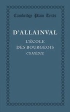 LEcole des Bourgeois Cambridge Plain Texts Le...