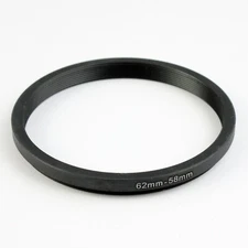 Unbranded 62-58mm Step-Down Adapter Ring New Old Stock