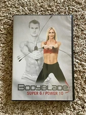 BODYBLADE Super 6 Power 10 (DVD, 2014) Hymanson WORKOUT Muscle Contraction