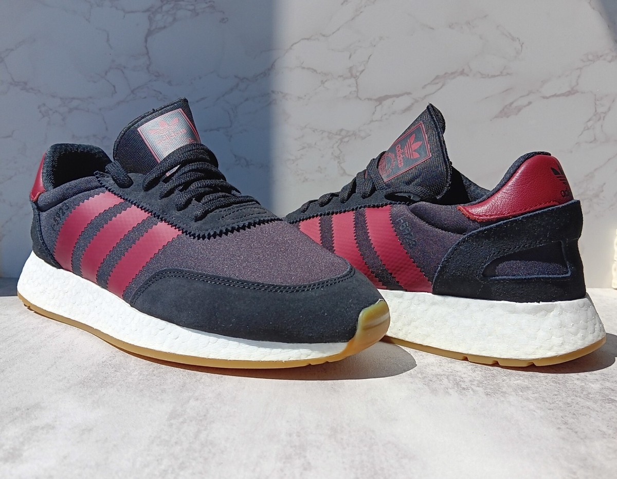 ADIDAS MEN'S I-5923 CORE BLACK COLLEGIATE BURGUNDY B37946