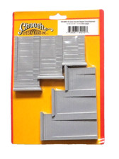 HO Scale Chooch 8421 Concrete Stepped Tunnel Abutment 2 pcs