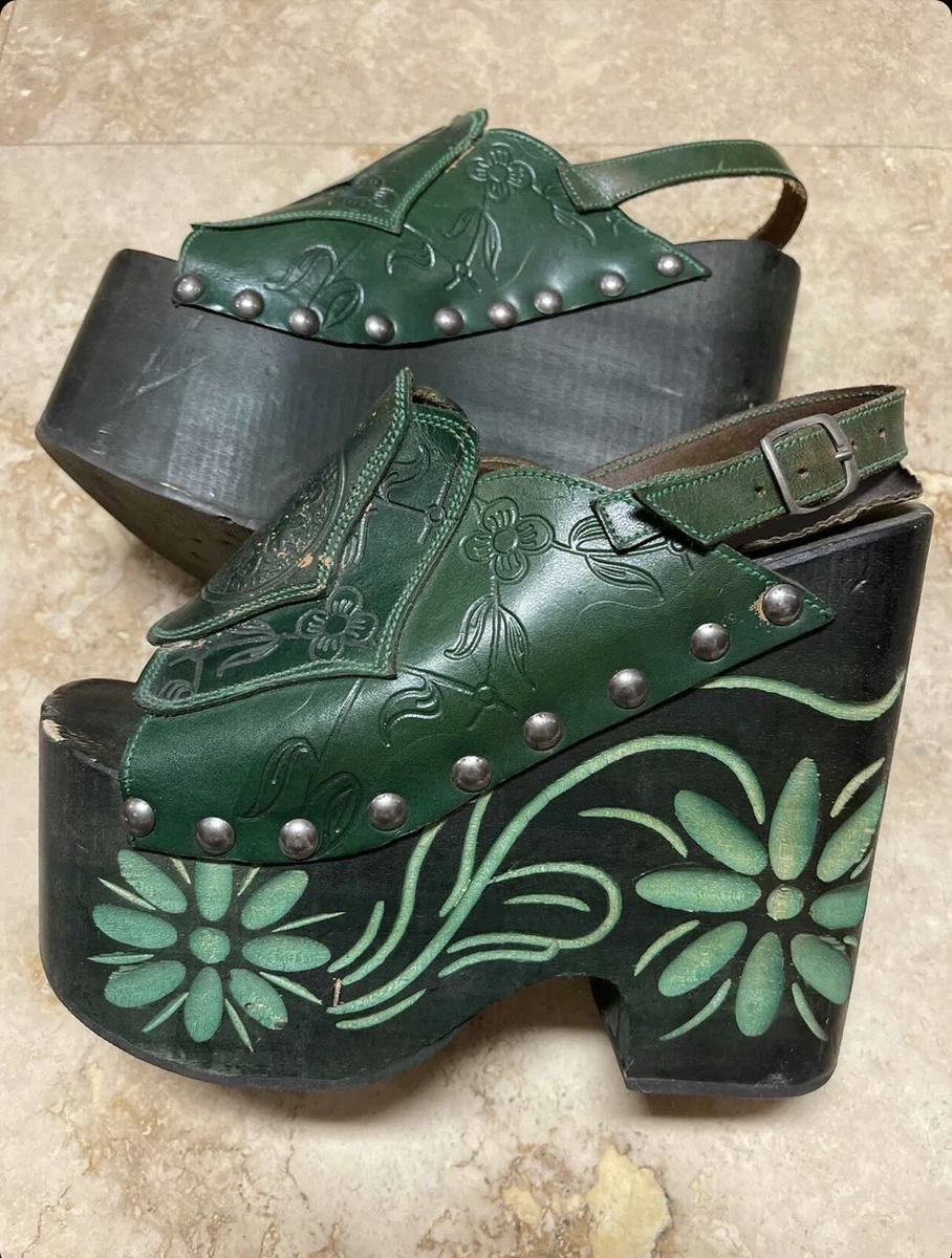 Womens 70s hotsell platform shoes