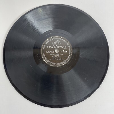 RARE! Ann Stephens, Dicky Bird Hop (Gramophone Record, 10'', 78rpm, 1944) Canada