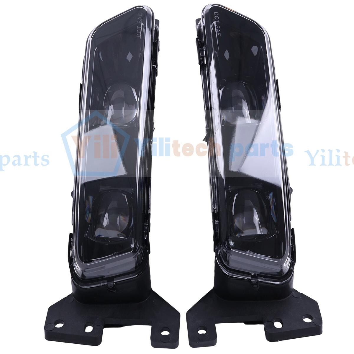 LED Front Fog Lights Driving Lamps Left&Right For 2017-22 Jeep Grand Cherokee