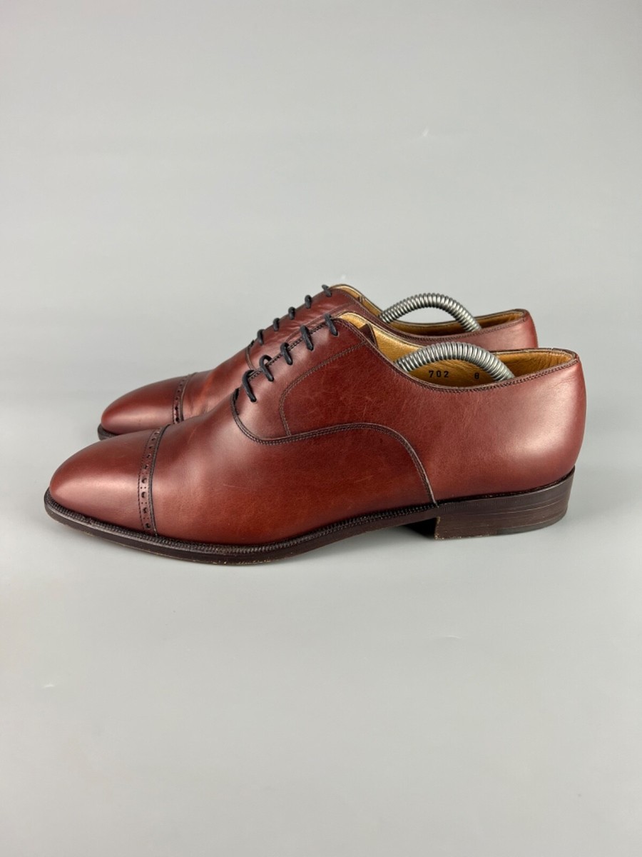 Ermenegildo Zegna Brown Oxford Shoes Size UK8 | eBay