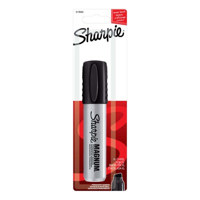 Sharpie Magnum Permanent Marker Water Resistant Quickly Drying 1 Piece Black