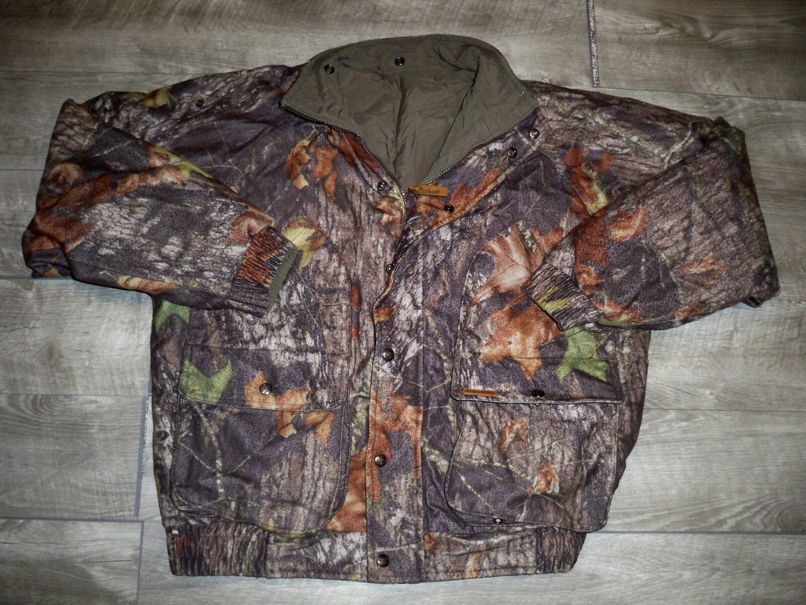 Woolrich Reversible Lined Jacket Coat Camouflage Insulated Mens Size Large Camo
Opens in a new windo