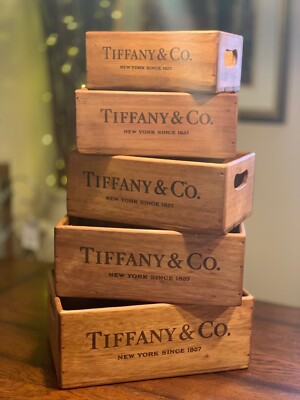 Rustic Wooden boxes Tiff Co
