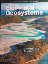 TEXT ONLY(INSTRUCTOR'S EDITION) Elemental Geosystems by Robert W. Christopherson
